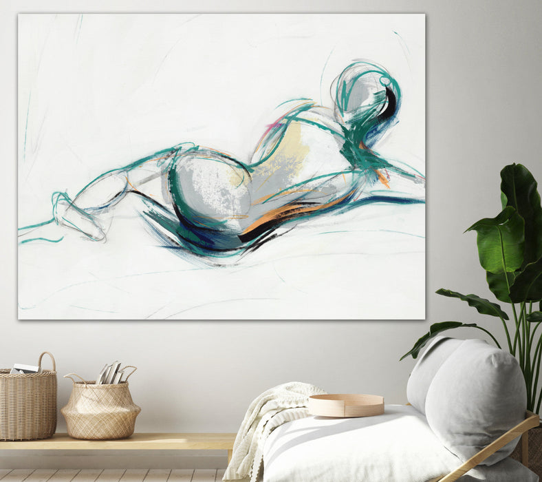\"Lets Have A Talk Iv\" Giant Art 72x54 Wall Art