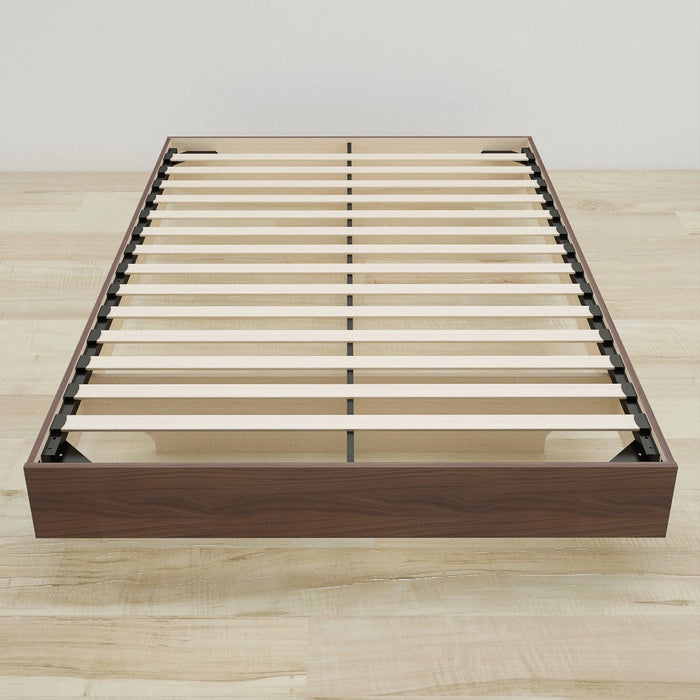 Nordika Full Platform Bed - Walnut 