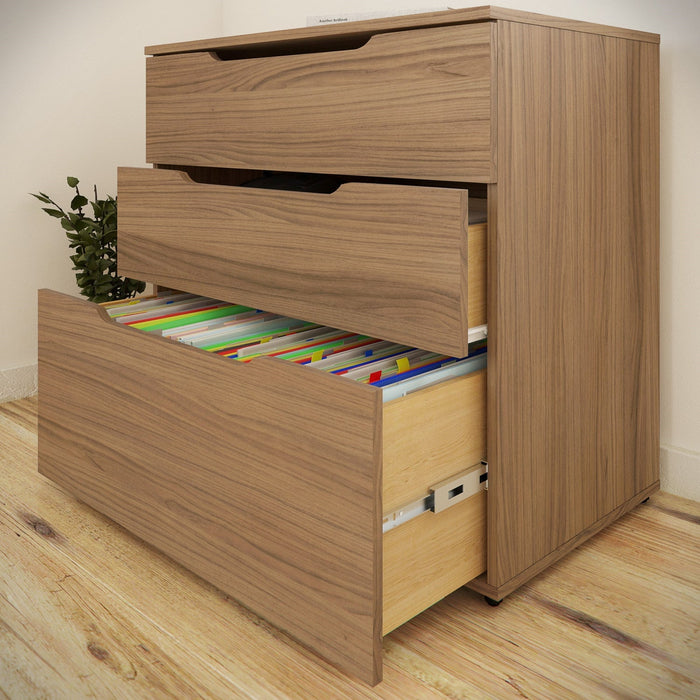 Nordika Filing Cabinet - Nutmeg 