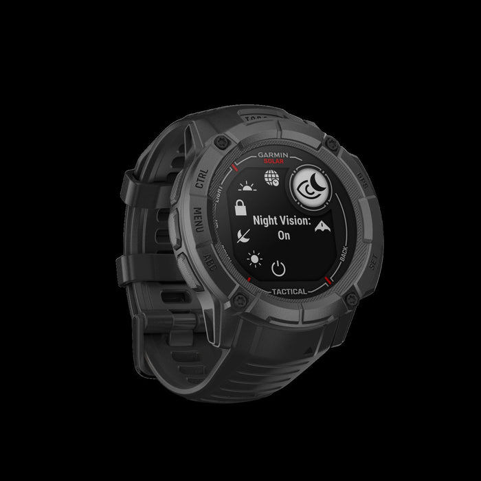 Garmin Instinct® 2x Solar Gps Smartwatch - Health & Fitness Tracking With Multi-band Gnss - Black