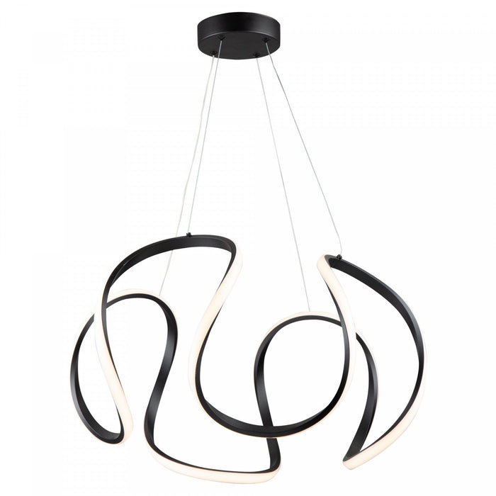 Mira 40 W LED Pendant Black 