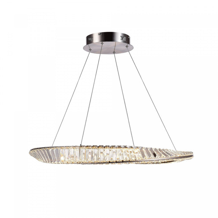 Stella 50 W LED Satin Nickel Pendant