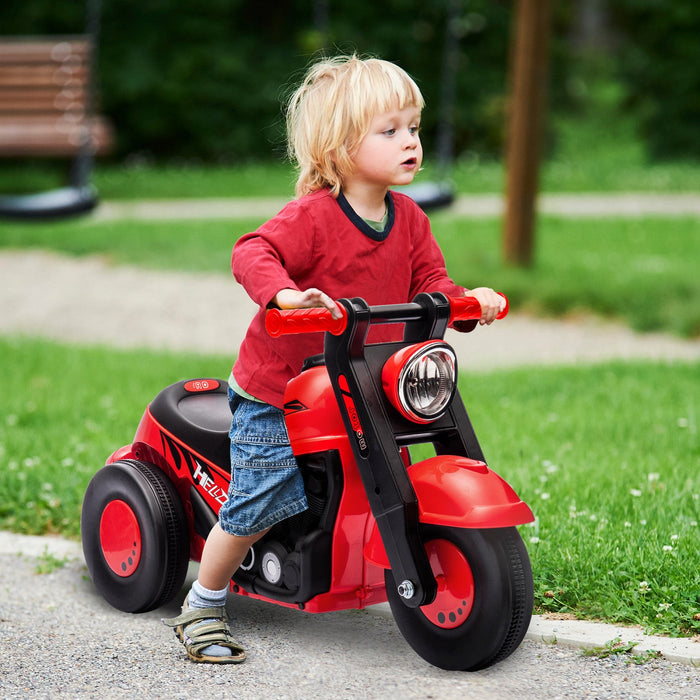Qaba Baby Car, Push Car For 2-5 Years Old With Music And Bubble, Foot To Floor Sliding Ride On Car F
