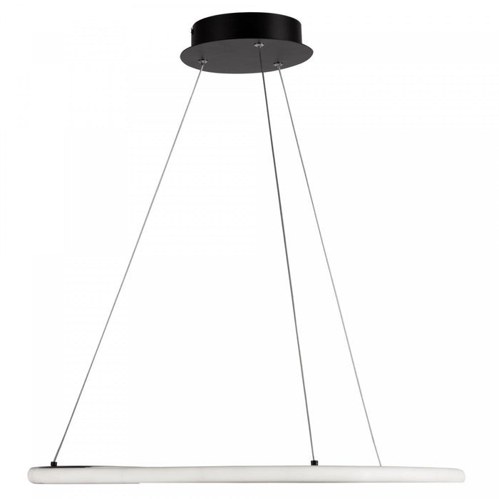 Gemini 32 W LED Black Nickel Flush Mount 