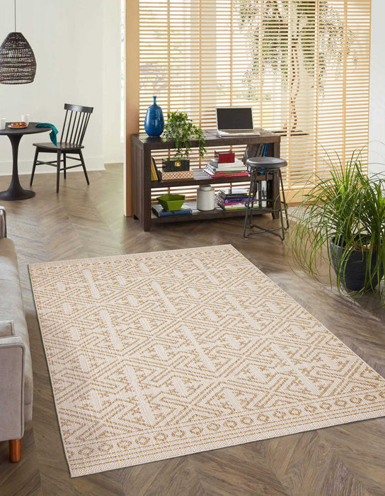 Penney Taupe Area Rug - 4'0\" x 6'0\"