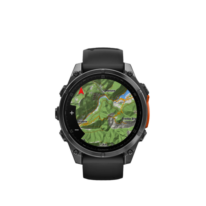 Garmin Fēnix 8 Amoled Smartwatch 47mm - Gps, Compass, Gyroscope And Barometric Altimeter Slate Grey 