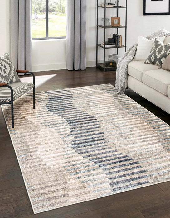 Kalliope Beige Area Rug - 8'0\" X 10'0\"  