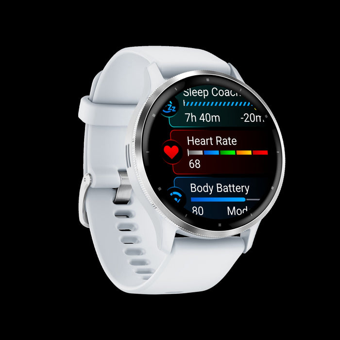 Garmin Venu® 3 Gps Smartwatch - Health Tracker W/14 Days Battery Life, 45mm - Whitestone Case