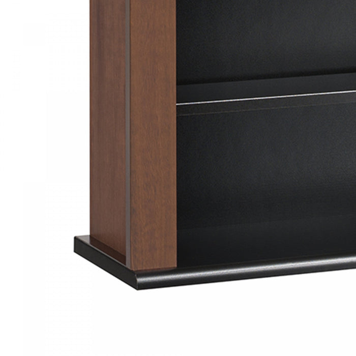 Triple Wall Mounted Storage - Cherry Black