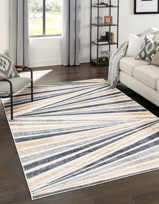 Axel Ivory Area Rug - 5'0\" X 8'0\"  