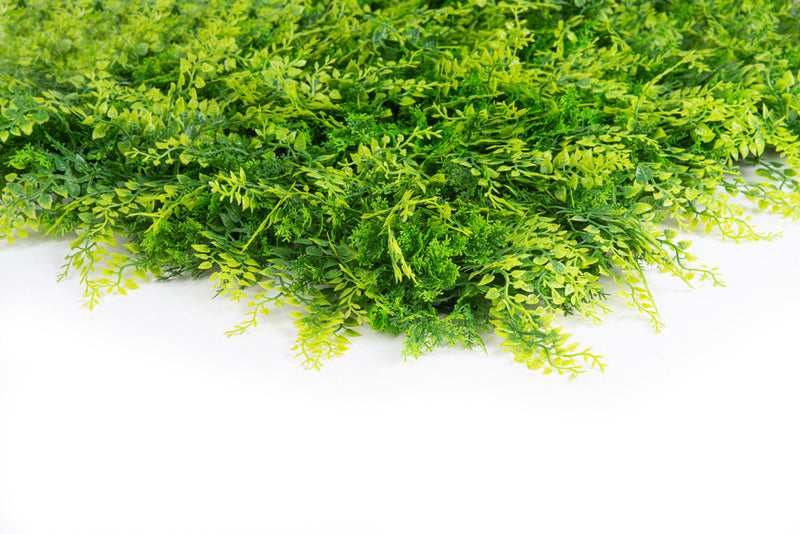 Artificial Mix Fern 20\"x 20\" Foliage Panel 4 Pieces 
