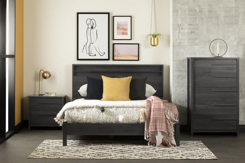 Tao 5-Drawer Chest - Grey Oak 