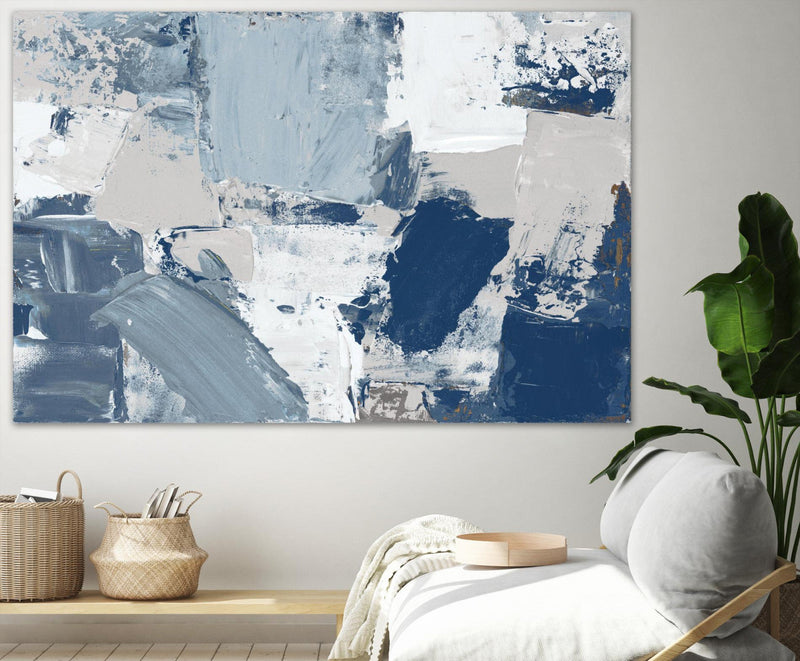 \"Blue Combo\" Giant Art 84x54 Wall Art