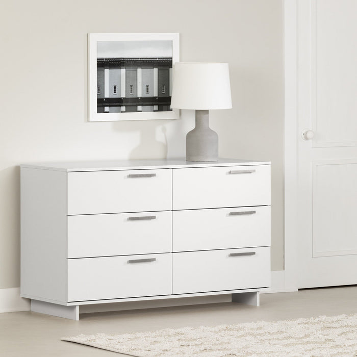 Cavalleri 6-drawer Dresser - Pure White 