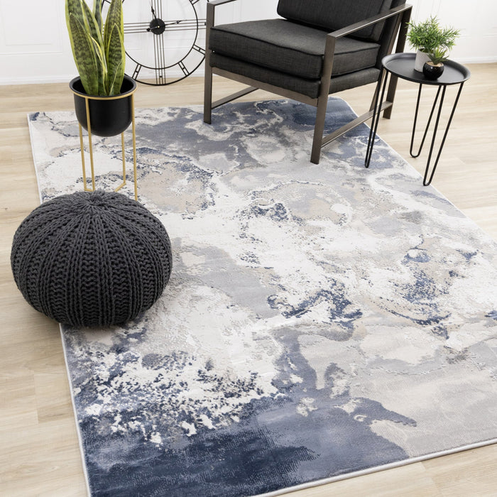 London Abstract Indoor Area Rug - 7'10\" x 10'6\"