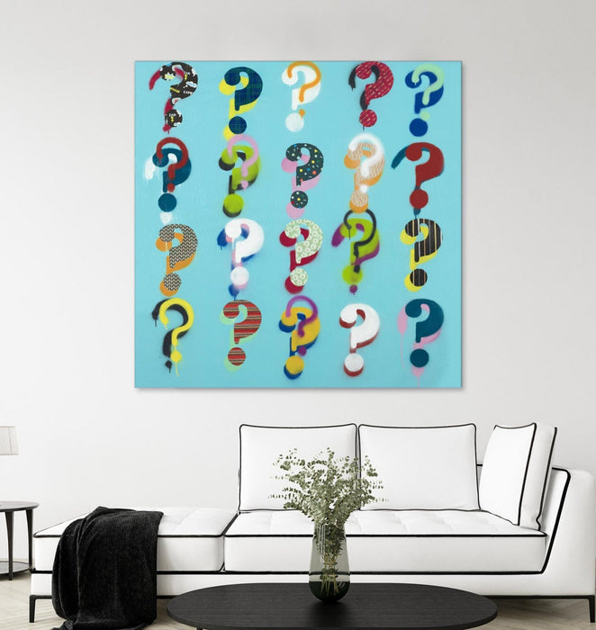\"Pop The Question\" Giant Art 54x54 Wall Art