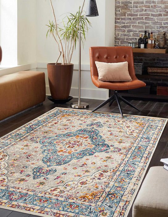 Daria Grey Rug 5'0\" x 8'0\" 