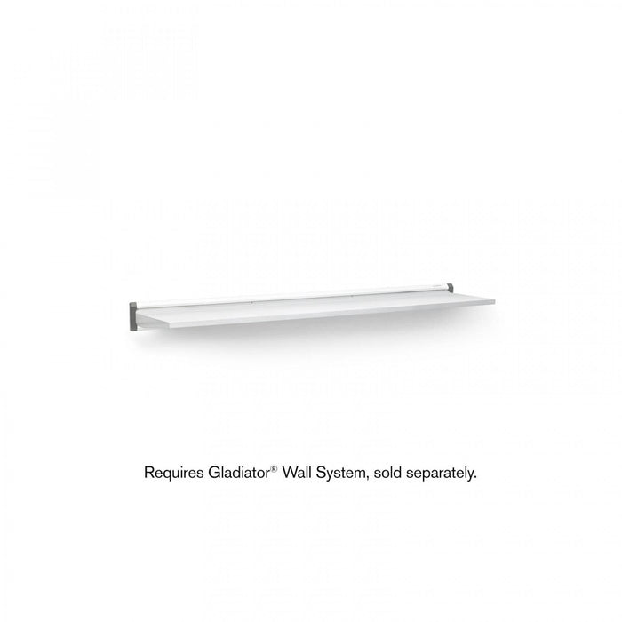 Gladiator 48\" Solid Shelf - Hammered White