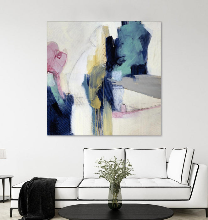\"Acrobatic Swimmer\" Giant Art 72x72 Wall Art
