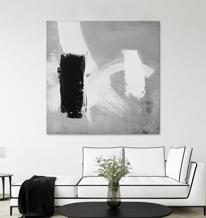 \"City Scene Ii\" Giant Art 72x72 Wall Art
