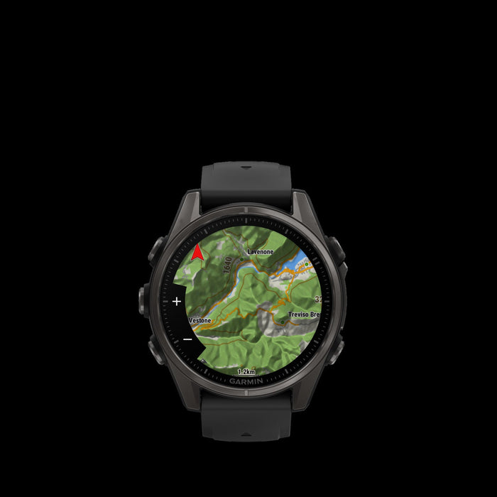 Garmin Fēnix 8 Amoled Sapphire Smartwatch 43mm - Gps, Compass, Gyroscope And Barometric Altimeter 