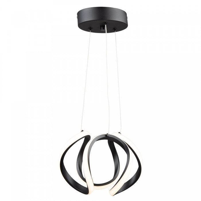 Mira 15 W LED Pendant Black 