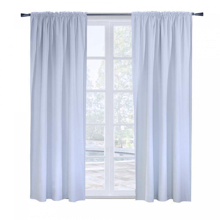 Thermaplus Ultimate White Blackout Multi Header Curtain Liner - 45 x 113