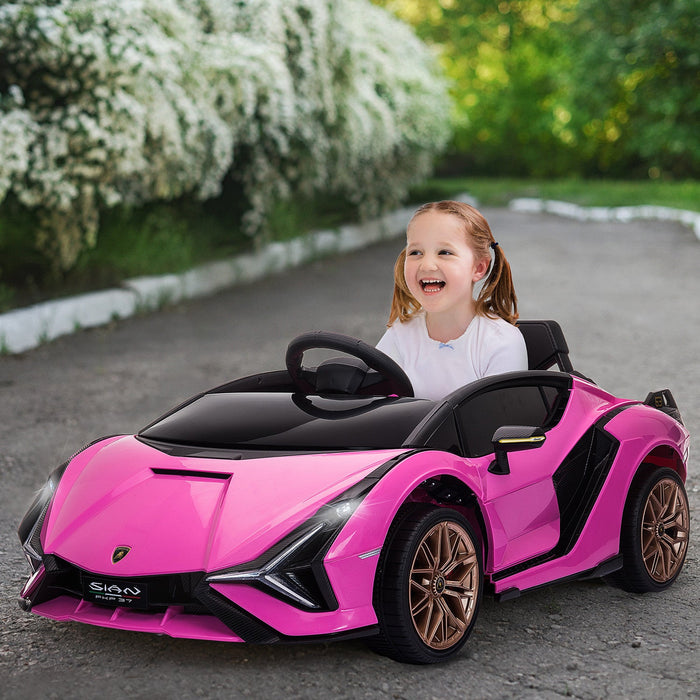 Aosom Compatible 12v Battery Powered Ride-On Kids Electric Ride On Car Toy With Parental Remote Cont