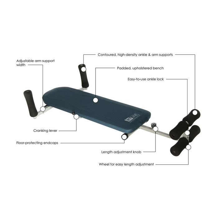 Stamina Inline Back Stretch Bench 