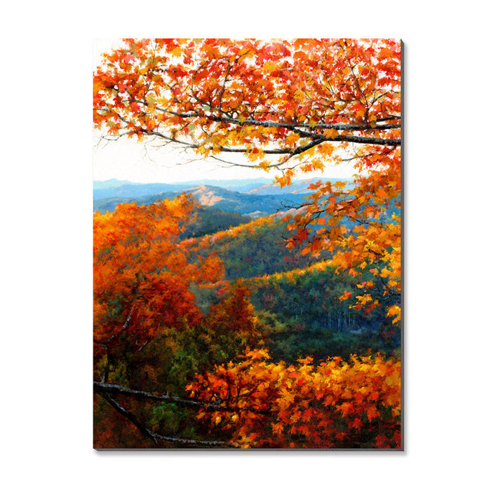 Warm Foliage Wall Art