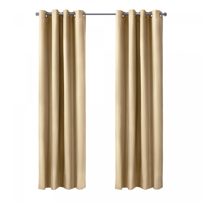 Thermaplus Alpine Taupe Blackout Grommet Curtain Panel - 52 x 84