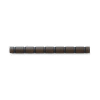 Umbra Flip Wall-Mounted Hooks - Black and Walnut