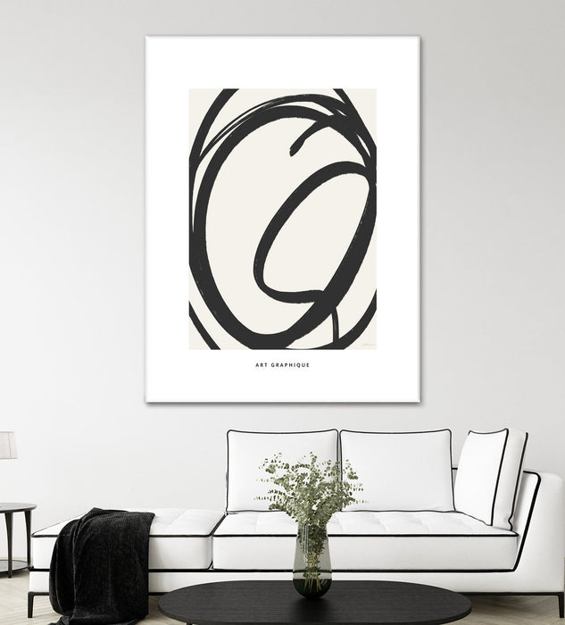 \"Circle I\" Giant Art 72x54 Wall Art