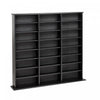 Triple Width Wall Storage - Black