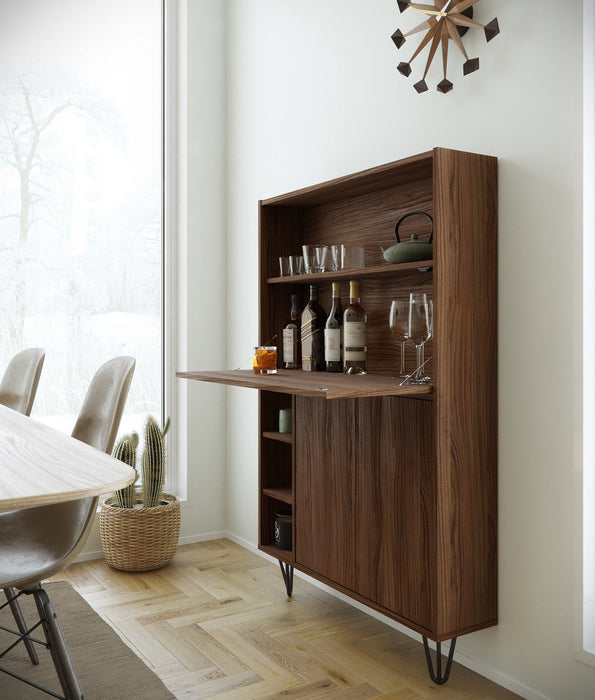 Nordika Secretary Desk - Walnut 