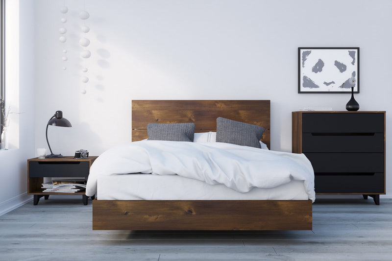 Nordika Full Panel Headboard - Truffle 