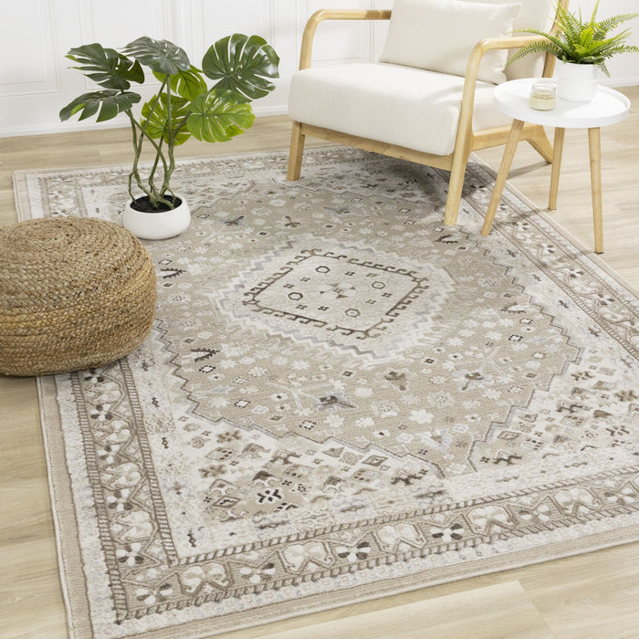 London Traditional Area Rug - 6'7\" x 9'6\"