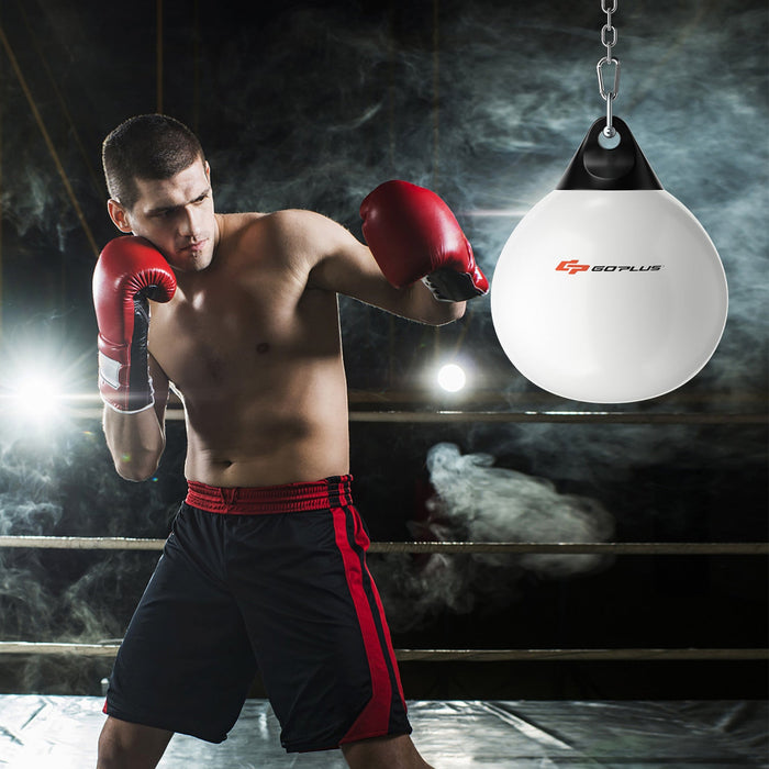 Goplus 18" 110lbs Heavy Water Filled Punching Aqua Training Boxing Bag Home Gym Hook