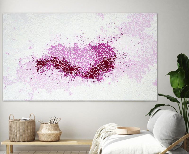 \"Hues Of Quinacridone Violet\" Giant Art 84x48 Wall Art