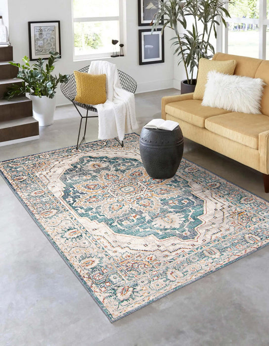 Legacy Teal Area Rug - 5'0\" x 8'0\"