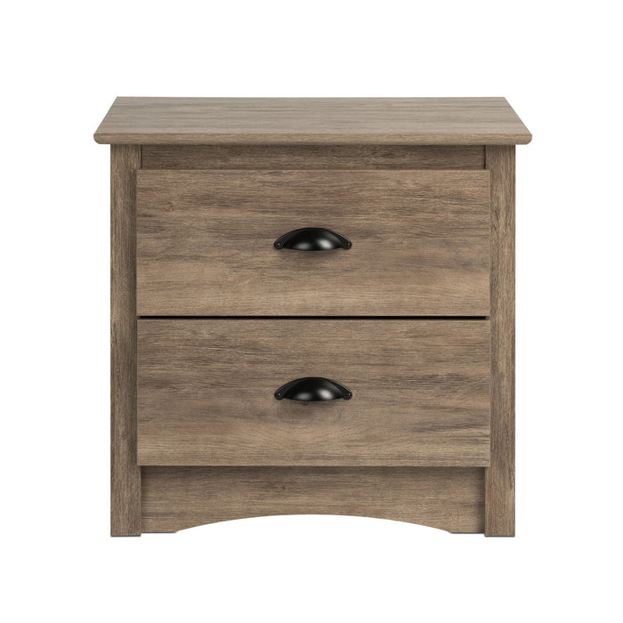 Salt Spring 2-Drawer Nightstand - Drifted Grey