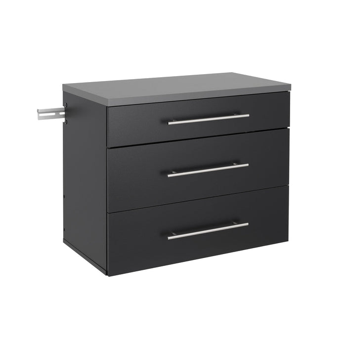 Hangups 120-inch 6-piece Garage Storage Cabinet Set I - Black 
