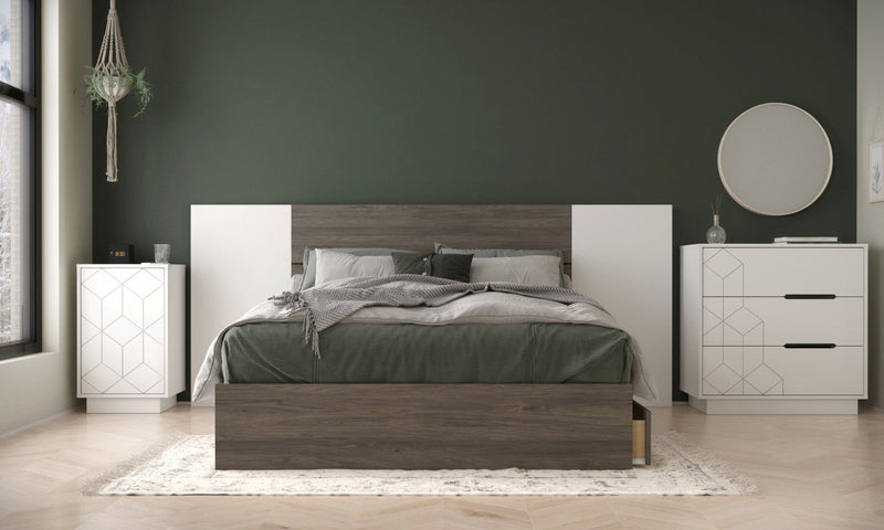 Nordika 3-Drawer Chest - White 