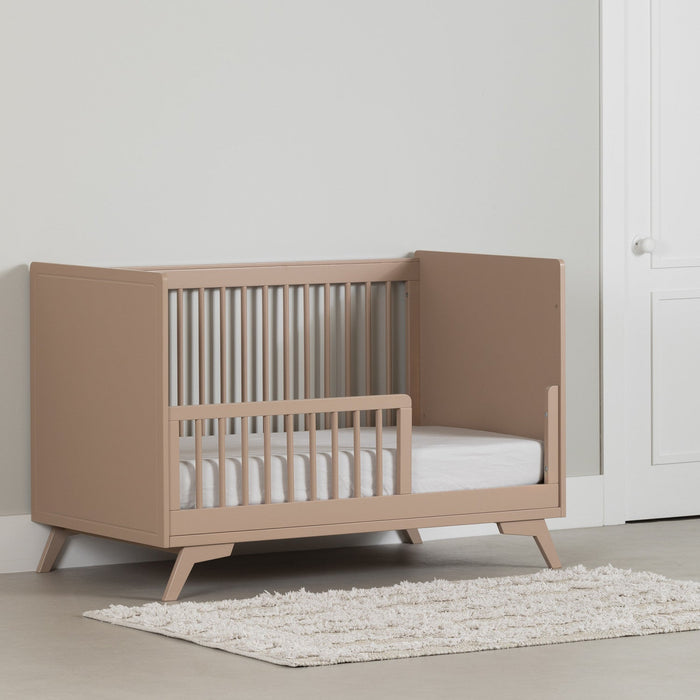 Milos Toddler Rail for Baby Crib - Pink Blush