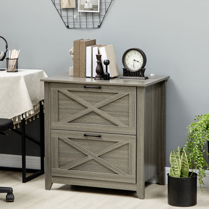 Vinsetto Veritcal Filing Cabinet With Hanging Bars For A4 Size