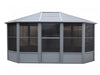 Gazebo Penguin Florence - Solarium 12x15 Metal Roof