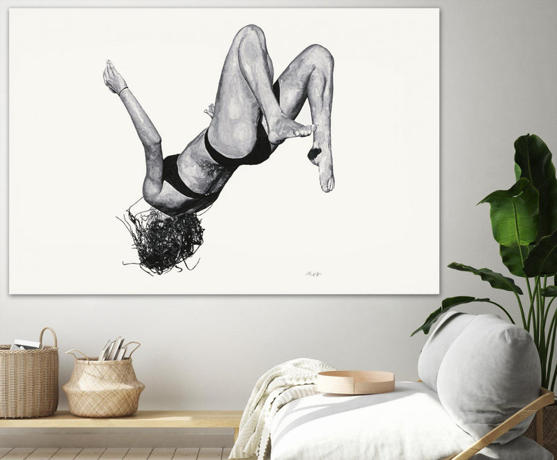 \"Tricia\" Giant Art 84x54 Wall Art