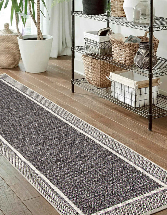 Brooks Charcoal Area Rug - 2'8\" x 8'2\"