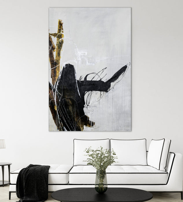 \"Lever Down\" Giant Art 84x54 Wall Art