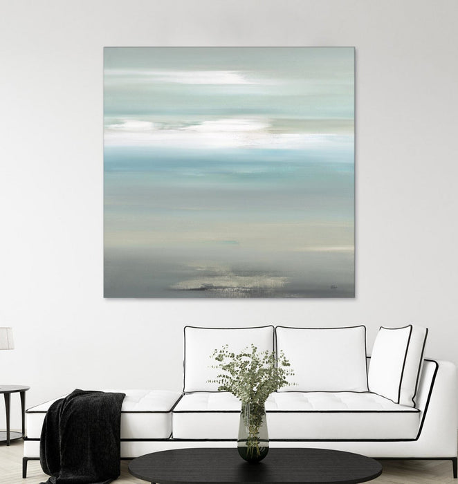 \"A Day By The Water\" Giant Art 54x54 Wall Art